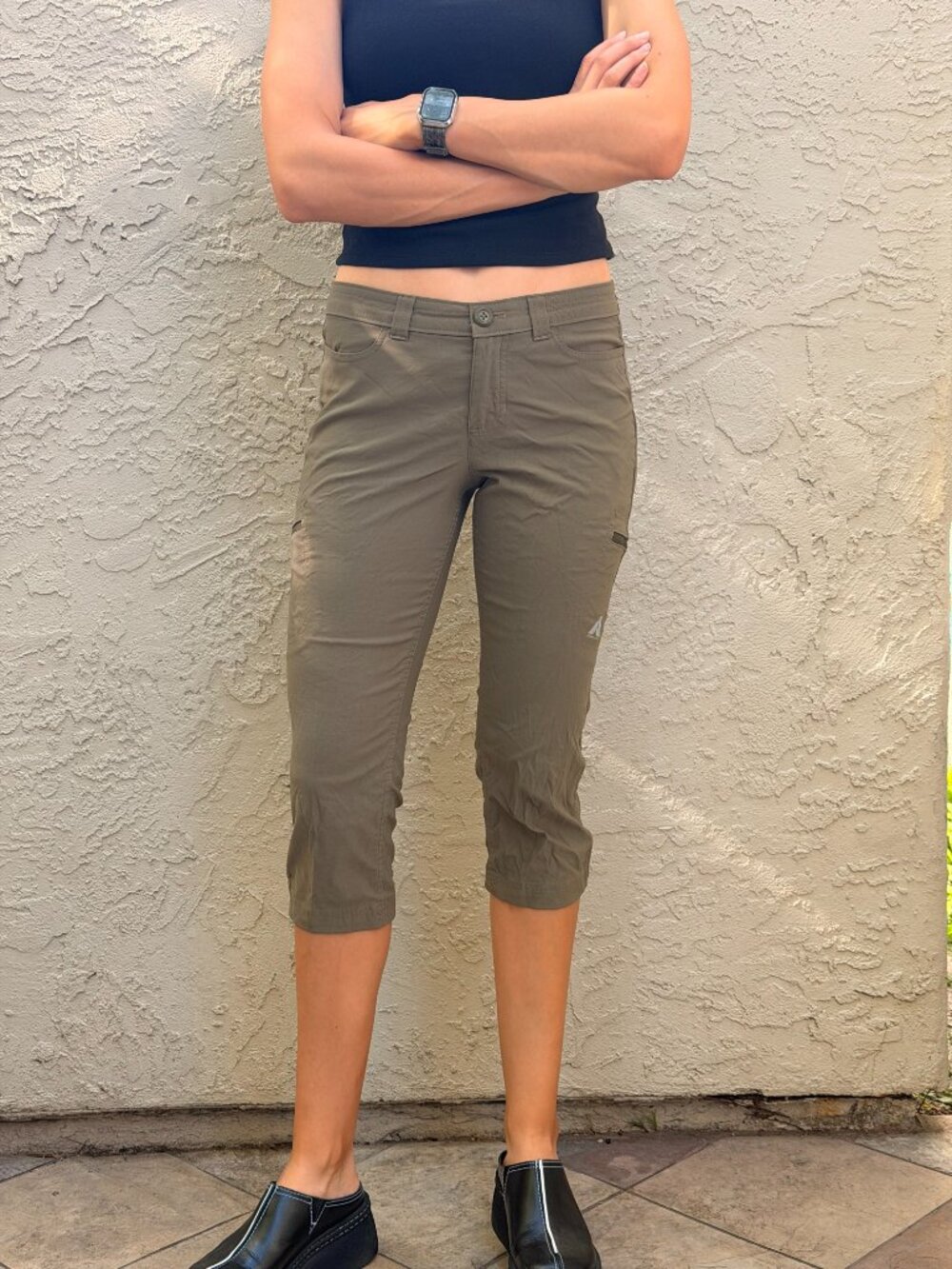 Eddie Bauer Green Capri